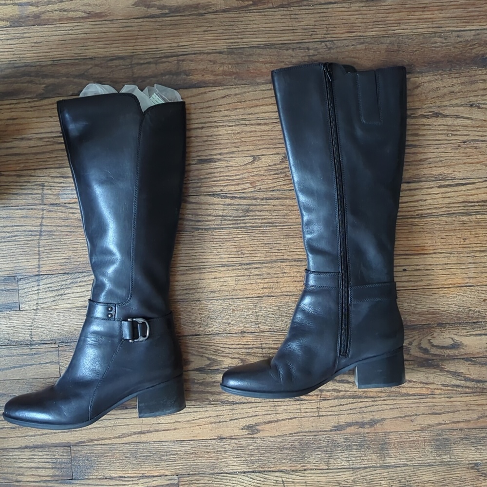Naturalizer leather tall boots